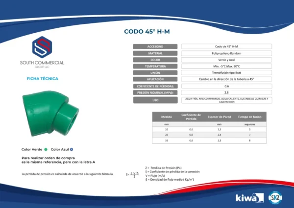 45⁰ elbow internal/external - Image 2
