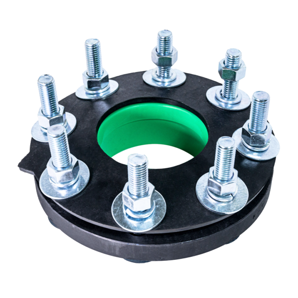 Double flange complete set  for chemical substances