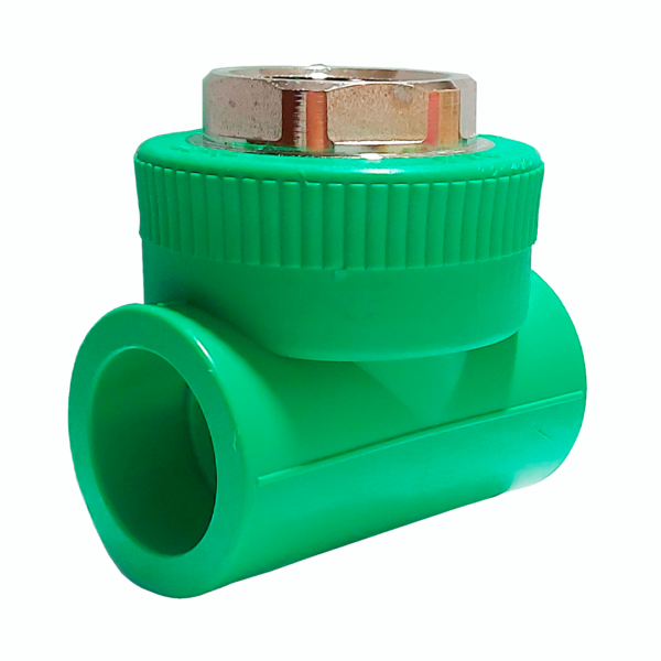 Tee FT with brass alloy inserts - Image 2