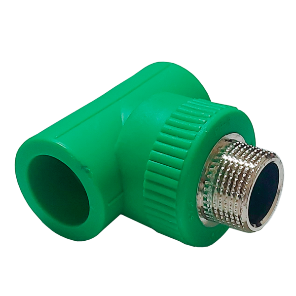 Tee MT with brass alloy inserts - Image 2