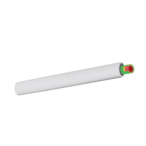 PPR PIPE WITH GLASS COMPOUND PN16 PRE-INSULATED PE COALTED
